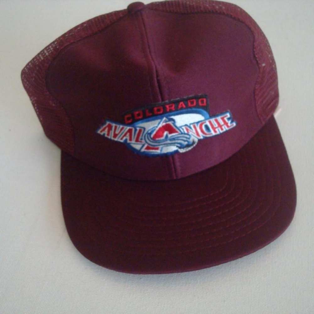 COLORADO AVALANCHE SNAPBACK SM/MED HAT CAP VINTAGE Y2K OOS R3
